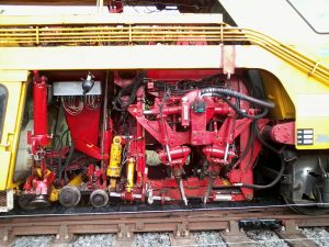 The tamping tines of DR73307.