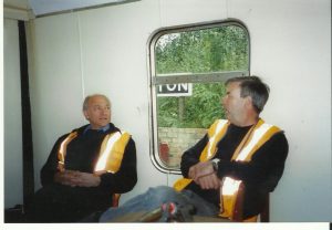 Bob Faulkner & the late Martin Harris discuss the days activities