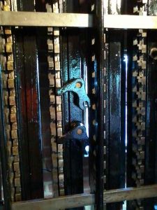 Refurbished locking frame cranks Photo: David Millard 30 Nov 2014
