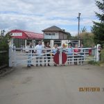 Transformation Complete: The Main Gates after the make over with the Give and Gain Volunteers from the Nationwide Building Society on the 23rd of July 2015. Photo: Grahame Every
