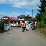 Transformation in Progress: Nationwide Building Society volunteers at work on 23rd of July 2015, assisted by Grahame Every. Photo: David millard