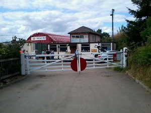 The main gates after the Nationwide Building Society volunteers had completed the transformation, as part of a Give and Gain Day on 23rd of July 2015. Photo: David Millard