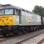 Class 47205/395 at Boughton during 2014. Photo: G.R. Titmuss