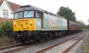 Class 47205/395 at Boughton during 2014. Photo: G.R. Titmuss