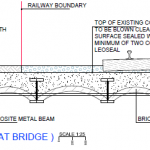 Bridge 11: Cross-section through the cattle creep arch at the northern end of the bridge.