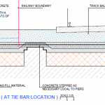 Bridge 11: Cross-section at a tie-bar location